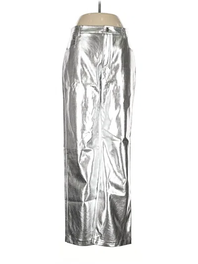 Pre-owned Gianni Bini Casual Pants In Silver