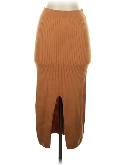 Pre-owned Gianni Bini Casual Skirt In Brown