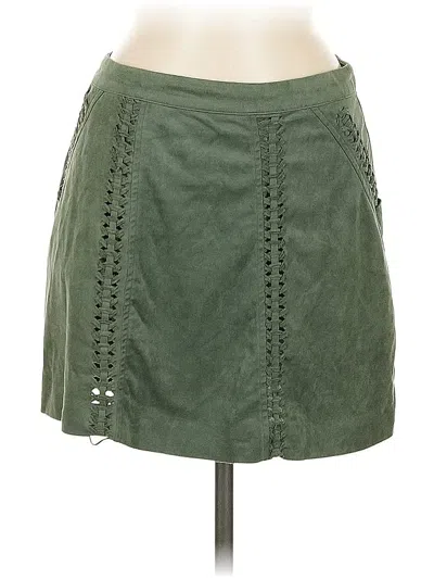 Pre-owned Gianni Bini Casual Skirt In Green