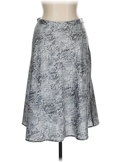 Pre-owned Gianni Bini Casual Skirt In Silver
