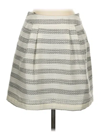 Pre-owned Gianni Bini Casual Skirt In Silver