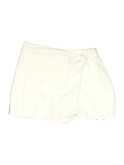 Pre-owned Gianni Bini Casual Skirt In White
