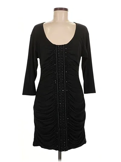 Pre-owned Gianni Bini Cocktail Dress In Black