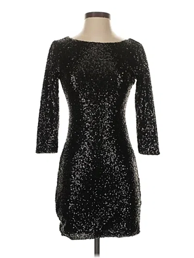 Pre-owned Gianni Bini Cocktail Dress In Black