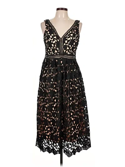 Pre-owned Gianni Bini Cocktail Dress In Black