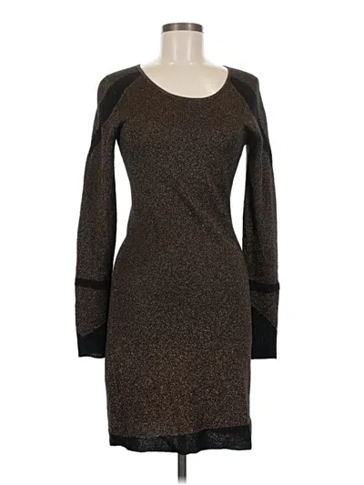 Pre-owned Gianni Bini Cocktail Dress In Brown