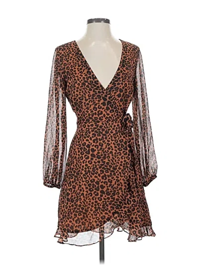 Pre-owned Gianni Bini Cocktail Dress In Brown