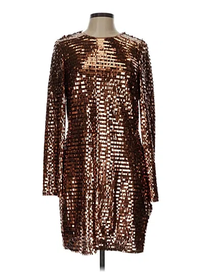 Pre-owned Gianni Bini Cocktail Dress In Brown