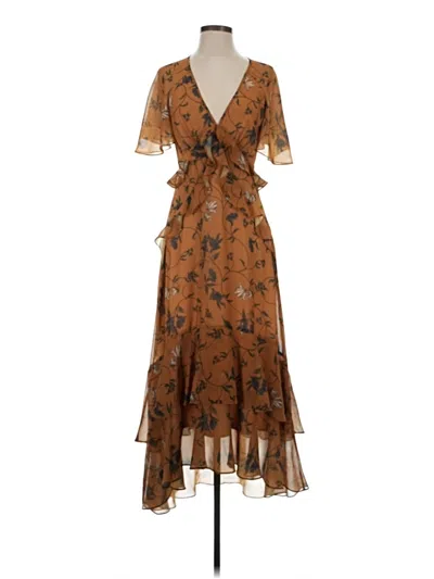 Pre-owned Gianni Bini Cocktail Dress In Brown