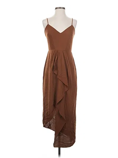 Pre-owned Gianni Bini Cocktail Dress In Brown