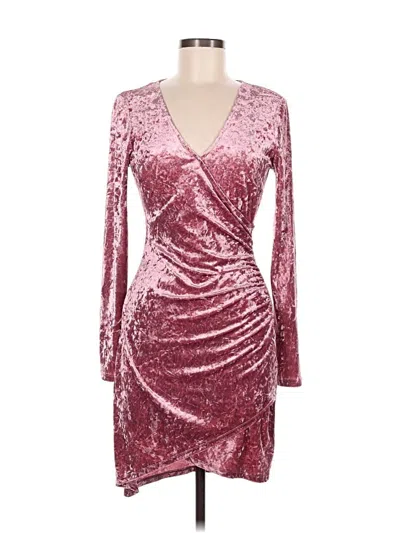 Pre-owned Gianni Bini Cocktail Dress In Burgundy