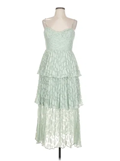 Pre-owned Gianni Bini Cocktail Dress In Green