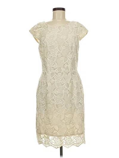 Pre-owned Gianni Bini Cocktail Dress In Ivory