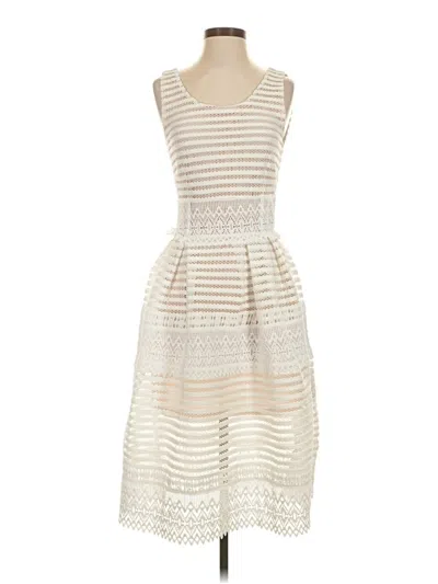 Pre-owned Gianni Bini Cocktail Dress In Ivory