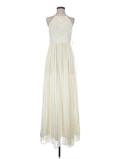 Pre-owned Gianni Bini Cocktail Dress In Ivory