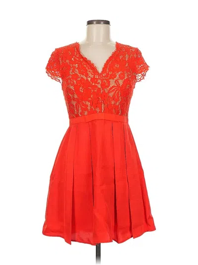 Pre-owned Gianni Bini Cocktail Dress In Orange