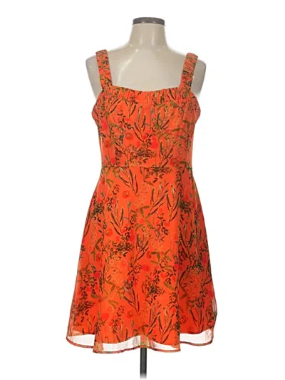 Pre-owned Gianni Bini Cocktail Dress In Orange
