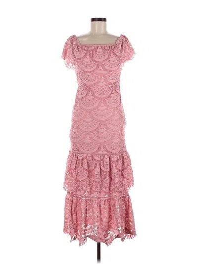 Pre-owned Gianni Bini Cocktail Dress In Pink