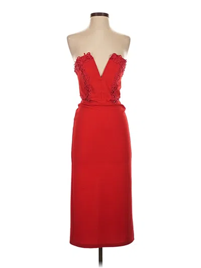 Pre-owned Gianni Bini Cocktail Dress In Red