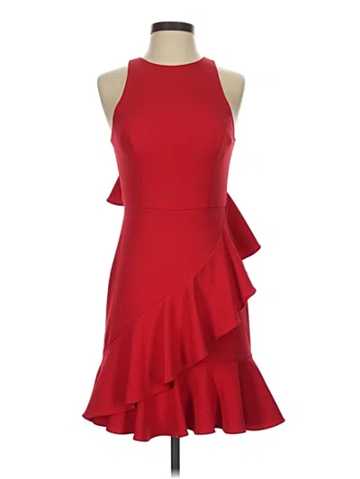 Pre-owned Gianni Bini Cocktail Dress In Red