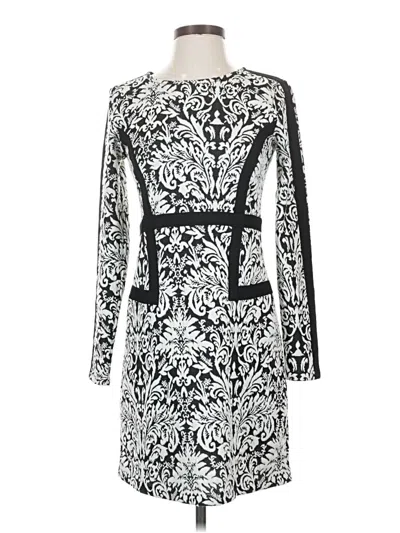 Pre-owned Gianni Bini Cocktail Dress In Silver