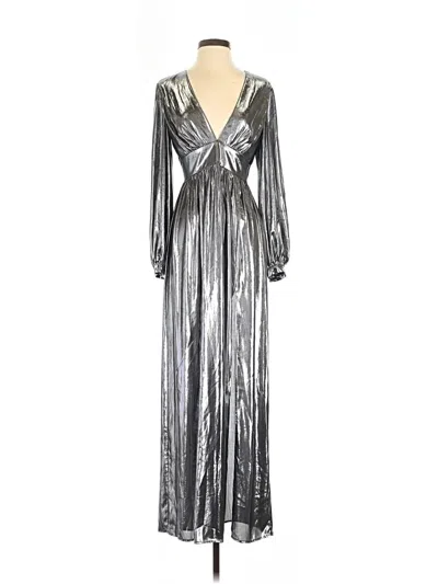 Pre-owned Gianni Bini Cocktail Dress In Silver