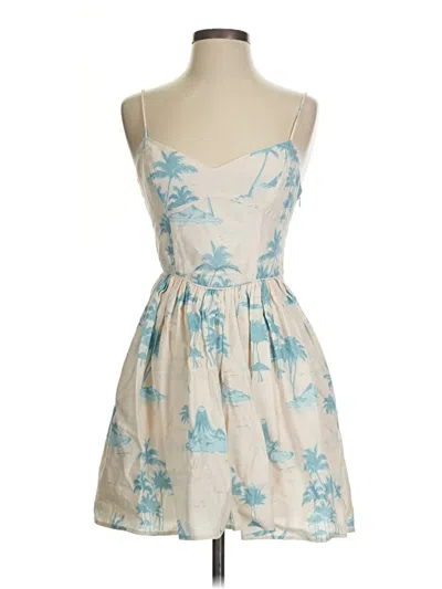 Pre-owned Gianni Bini Cocktail Dress In Tan