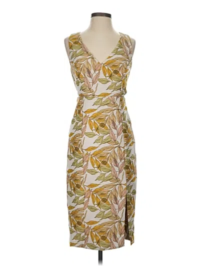 Pre-owned Gianni Bini Cocktail Dress In Tan