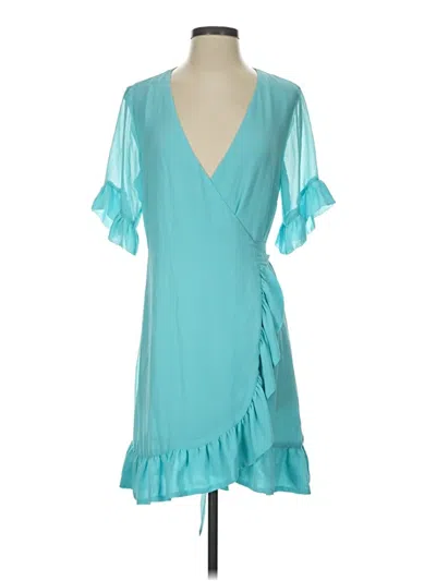 Pre-owned Gianni Bini Cocktail Dress In Teal