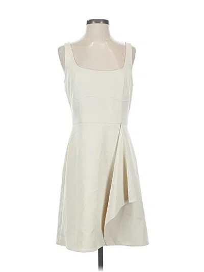 Pre-owned Gianni Bini Cocktail Dress In White