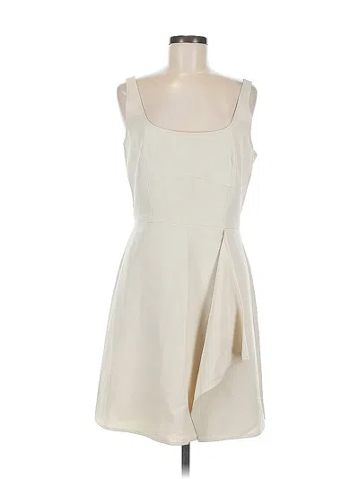 Pre-owned Gianni Bini Cocktail Dress In White