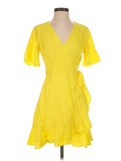 Pre-owned Gianni Bini Cocktail Dress In Yellow