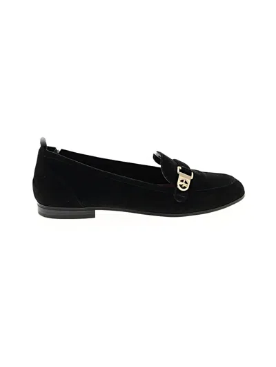 Pre-owned Gianni Bini Flats In Black