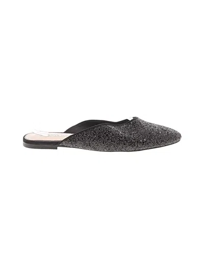 Pre-owned Gianni Bini Flats In Black