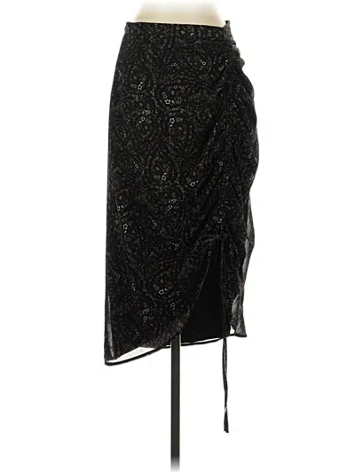 Pre-owned Gianni Bini Formal Skirt In Black