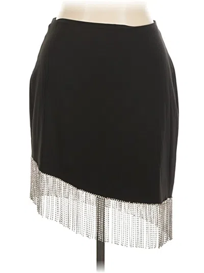 Pre-owned Gianni Bini Formal Skirt In Black