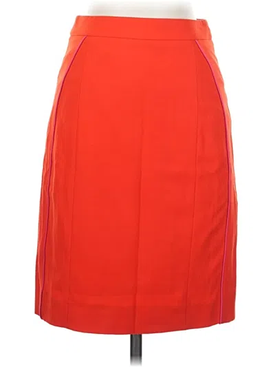 Pre-owned Gianni Bini Formal Skirt In Orange