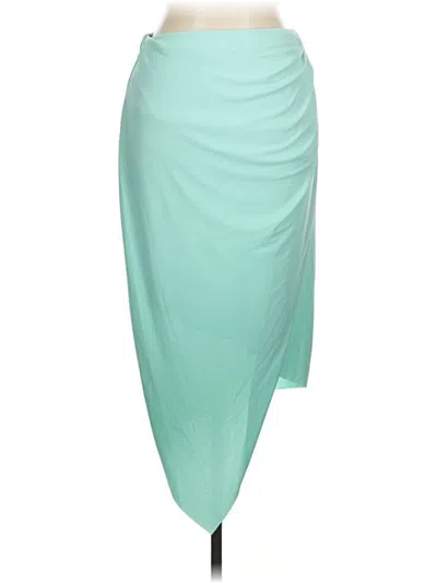 Pre-owned Gianni Bini Formal Skirt In Teal