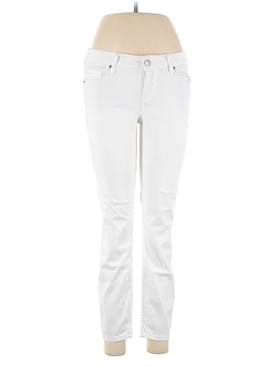 Pre-owned Gianni Bini Jeans In White