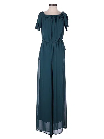 Pre-owned Gianni Bini Jumpsuit In Teal