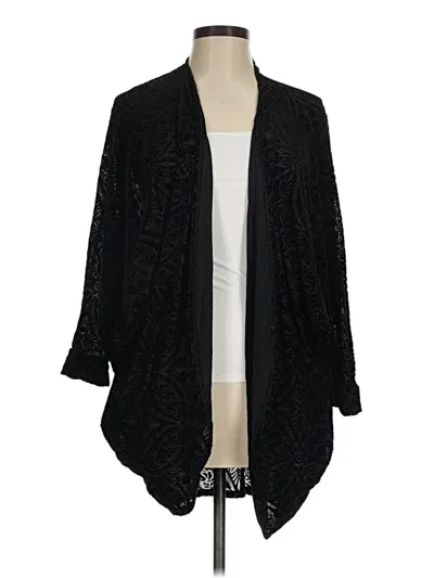 Pre-owned Gianni Bini Kimono In Black