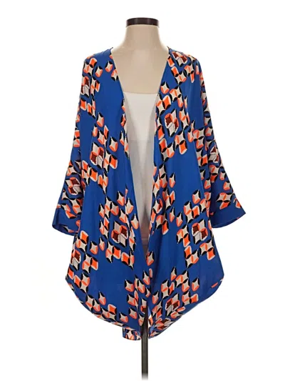 Pre-owned Gianni Bini Kimono In Blue