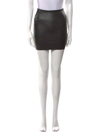 Pre-owned Gianni Bini Mini Skirt In Black