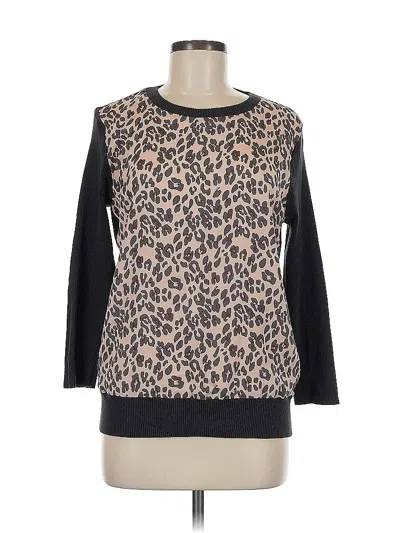 Pre-owned Gianni Bini Pullover Sweater In Black