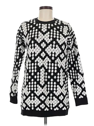 Pre-owned Gianni Bini Pullover Sweater In Black