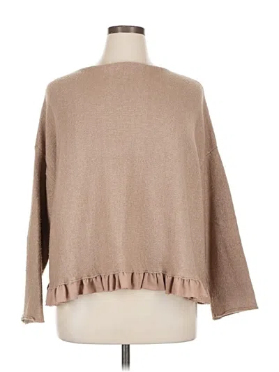 Pre-owned Gianni Bini Pullover Sweater In Brown