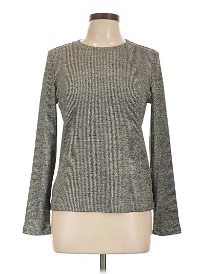 Pre-owned Gianni Bini Pullover Sweater In Gray