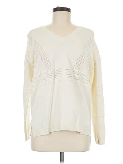 Pre-owned Gianni Bini Pullover Sweater In Ivory
