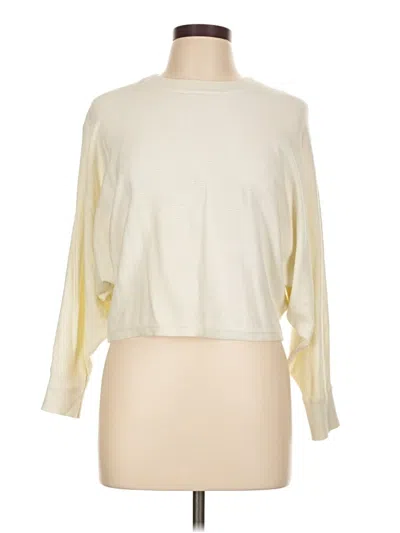 Pre-owned Gianni Bini Pullover Sweater In White