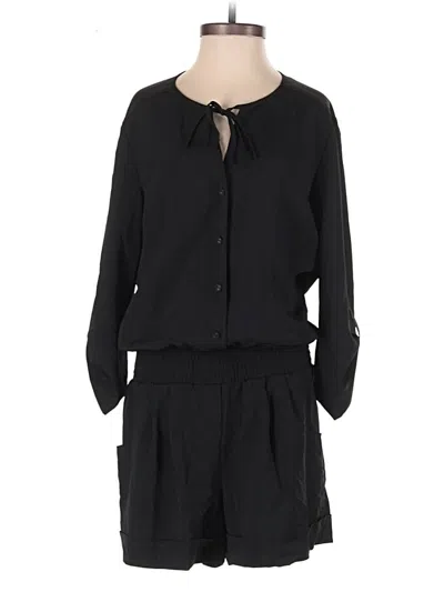 Pre-owned Gianni Bini Romper In Black